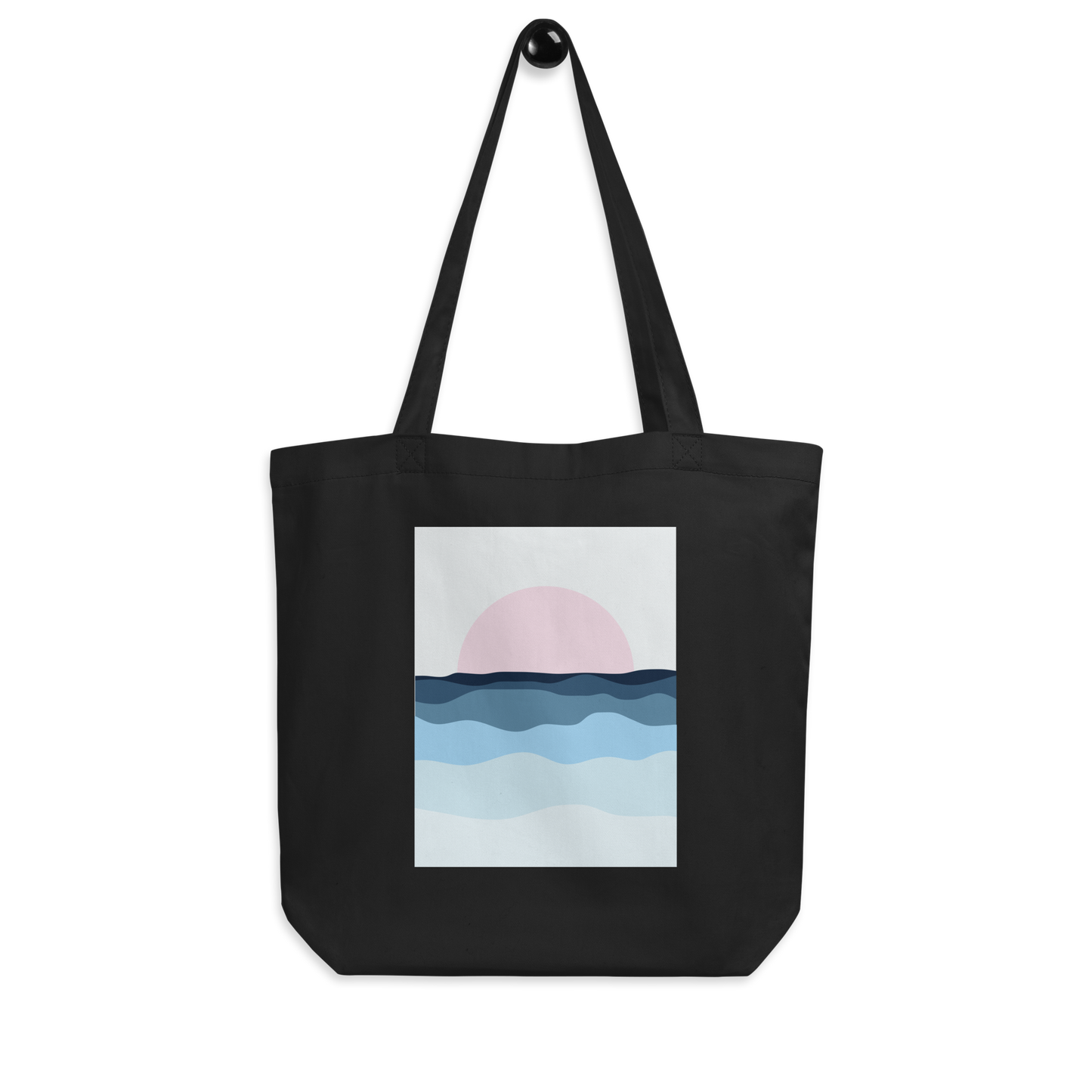 Boho Pastel Sunset 100% Organic Tote Bag