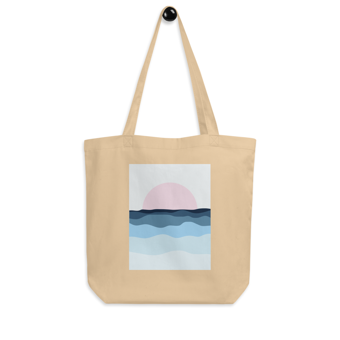 Boho Pastel Sunset 100% Organic Tote Bag