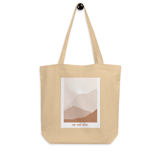 Boho This Little Light of Mine 100% Organic Tote Bag