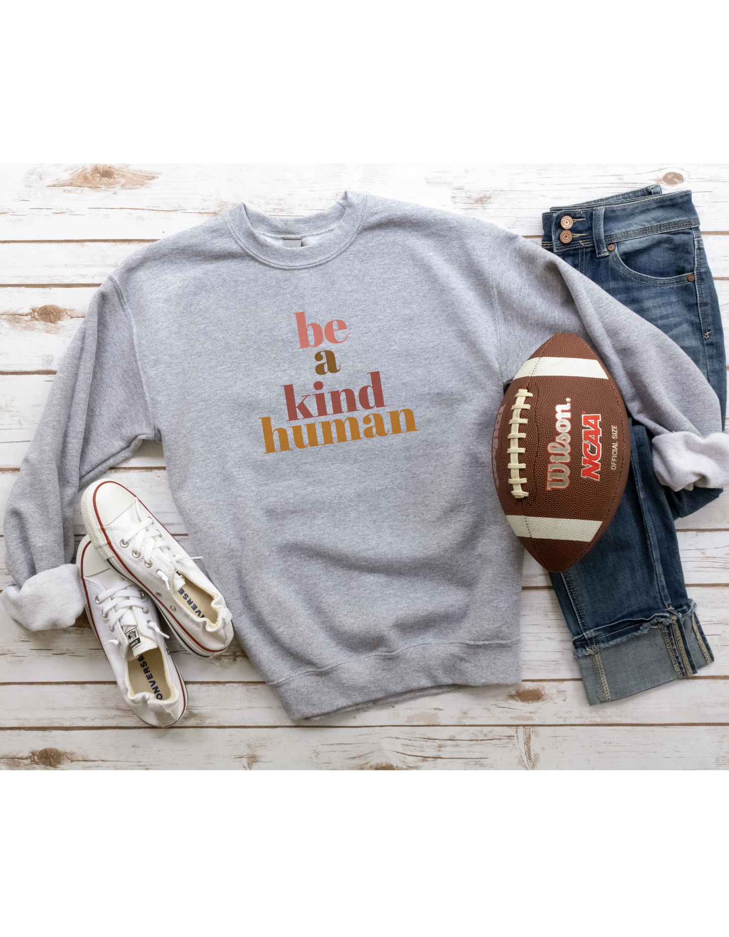 Be a Kind Human Cozy Sweatshirt