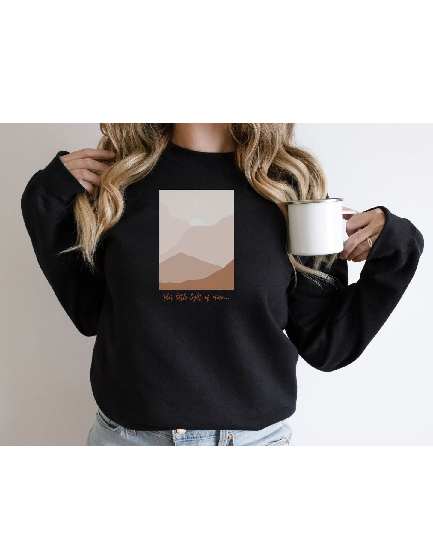 This Little Light of Mine Cozy Sweatshirt