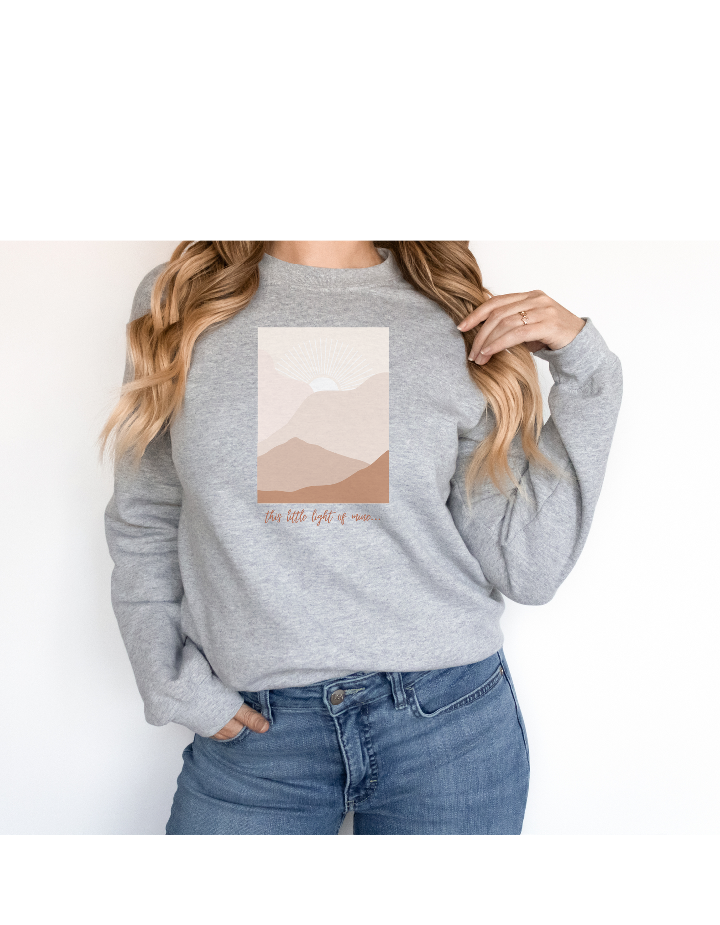 This Little Light of Mine Cozy Sweatshirt