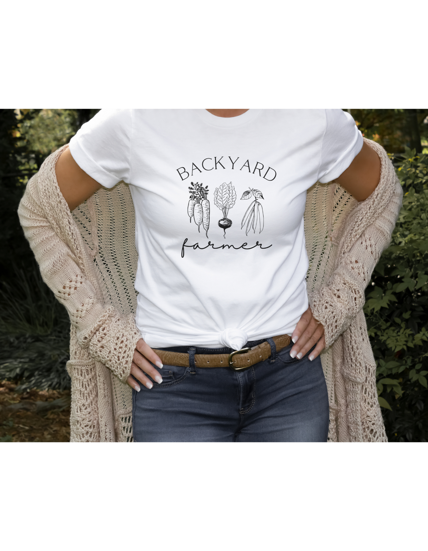 "Backyard Farmer" T-shirt, Homestead, Garden