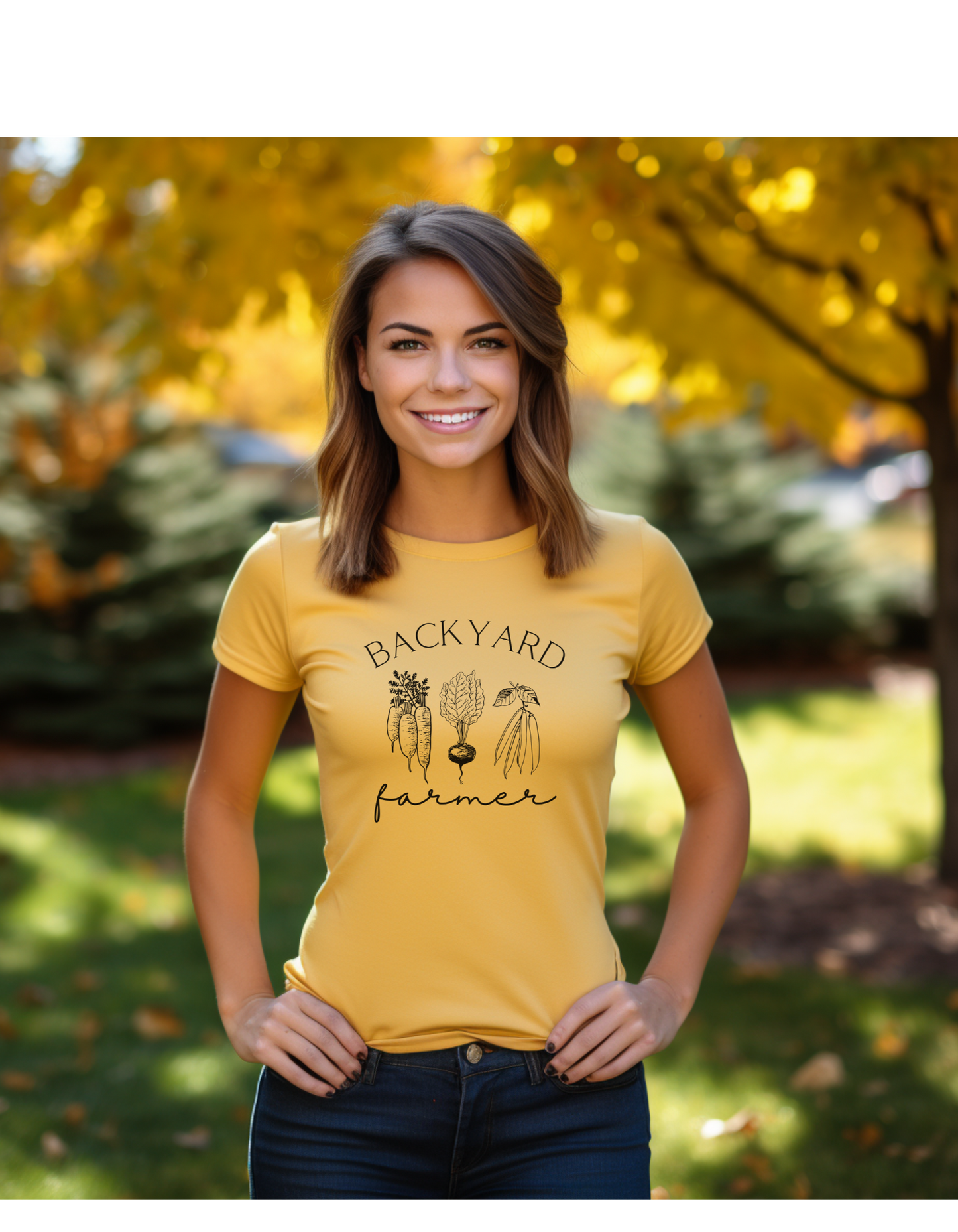 "Backyard Farmer" T-shirt, Homestead, Garden