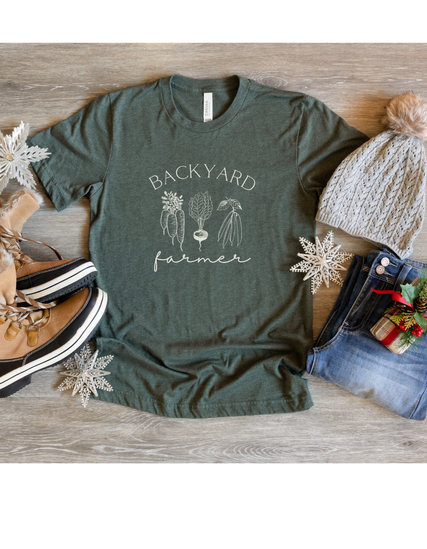 "Backyard Farmer" T-shirt, Homestead, Garden