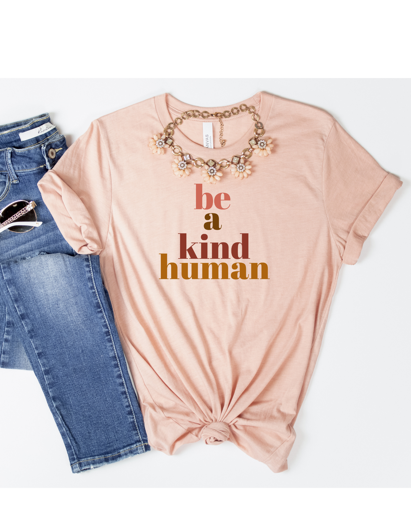 Be a Kind Human super comfy t-shirt, Fall, Autumn