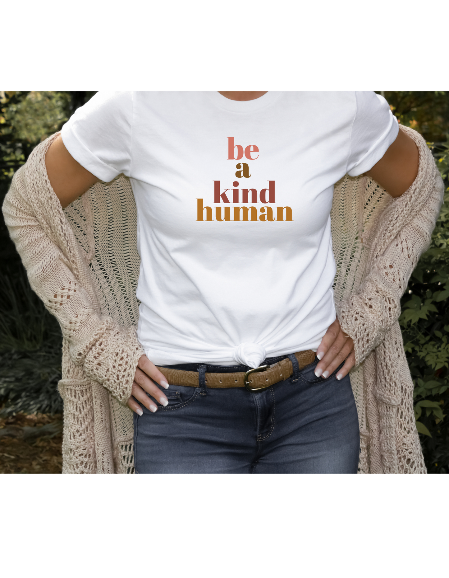 Be a Kind Human super comfy t-shirt, Fall, Autumn