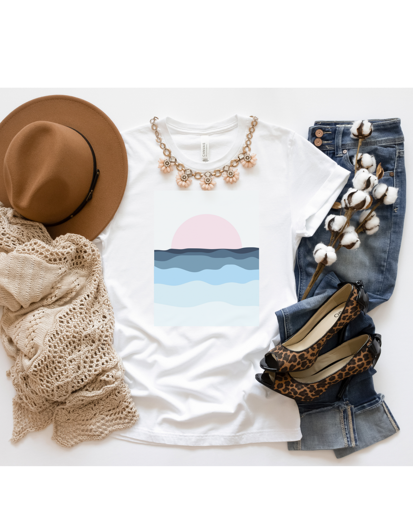 Boho Pastel Sunset t-shirt