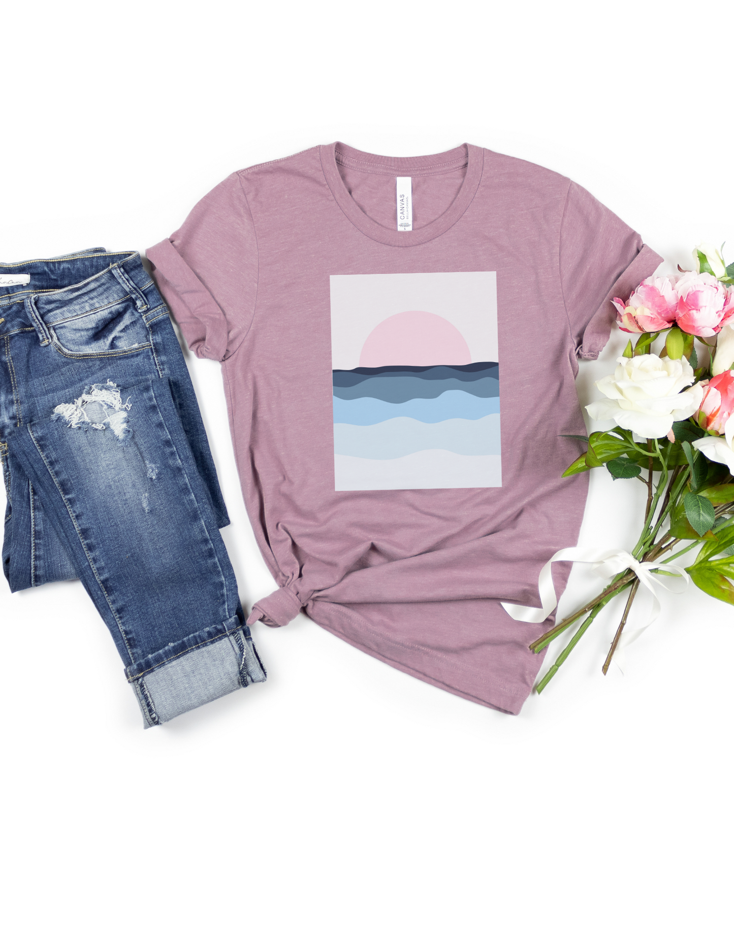 Boho Pastel Sunset t-shirt