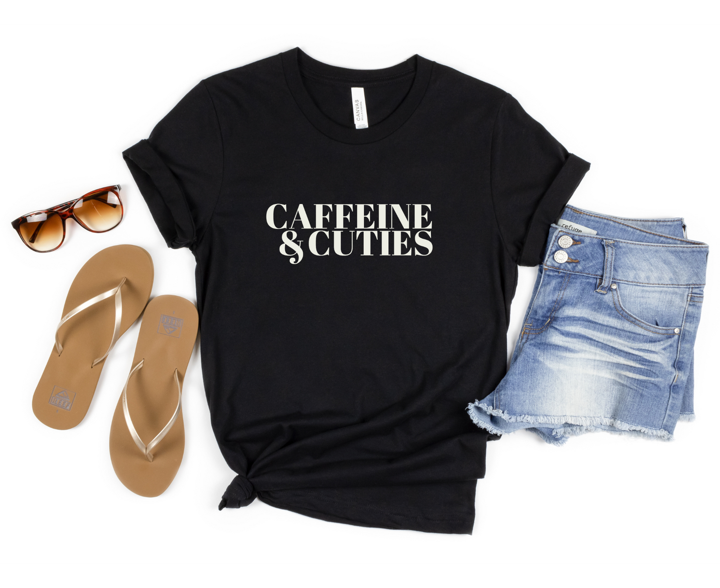 Caffeine & Cuties Cotton T-shirts and Onsies , Mommy and Me, Toddler, Boho