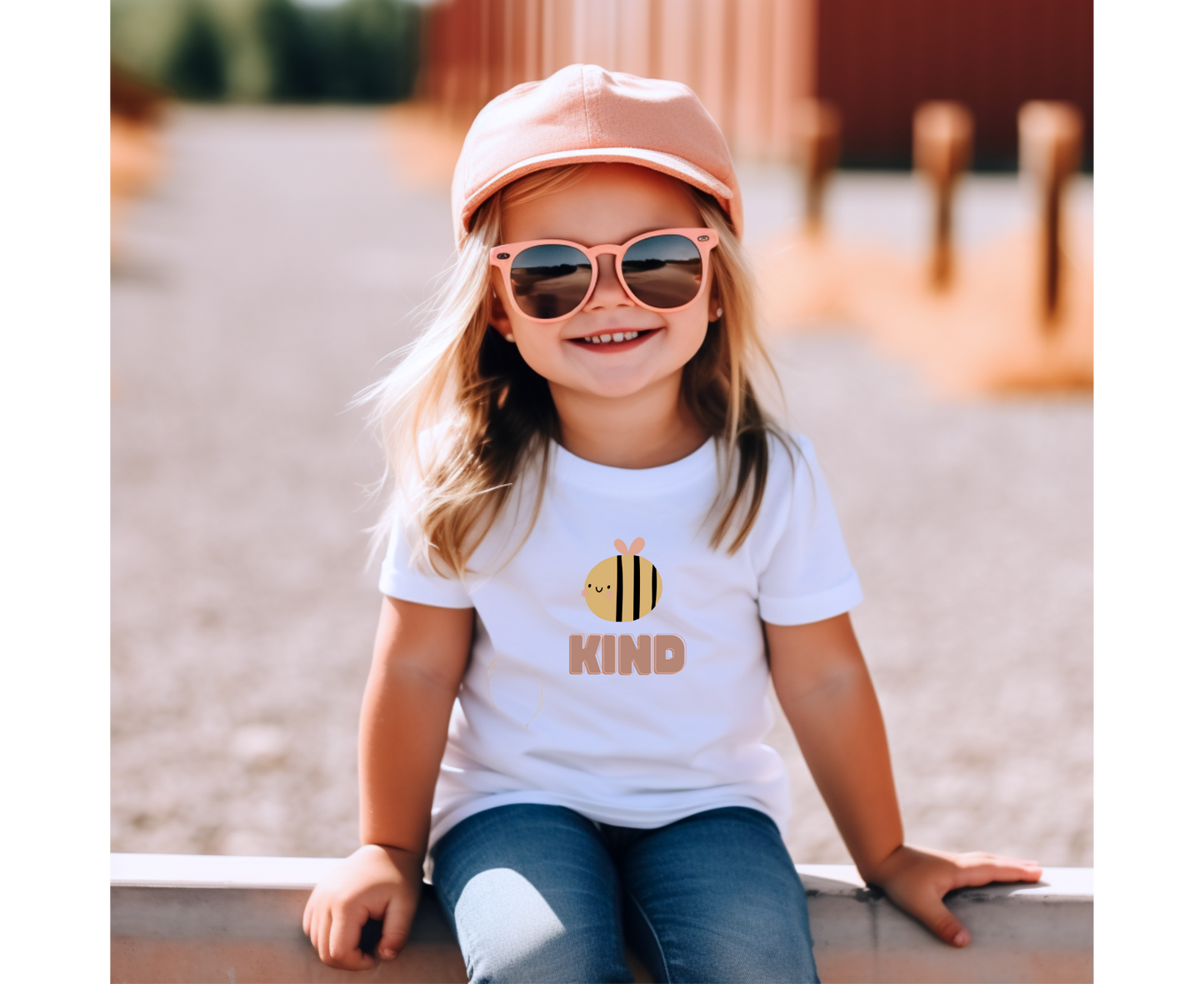 Bee Kind Toddler Short Sleeve Tee