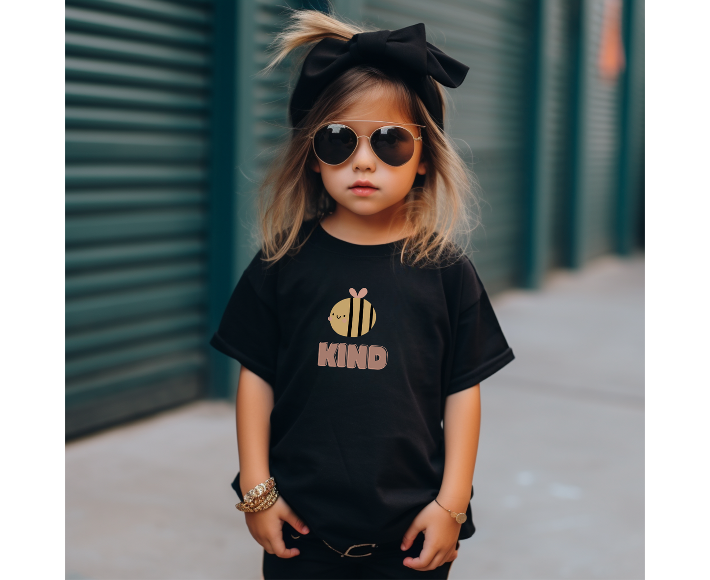 Bee Kind Toddler Short Sleeve Tee