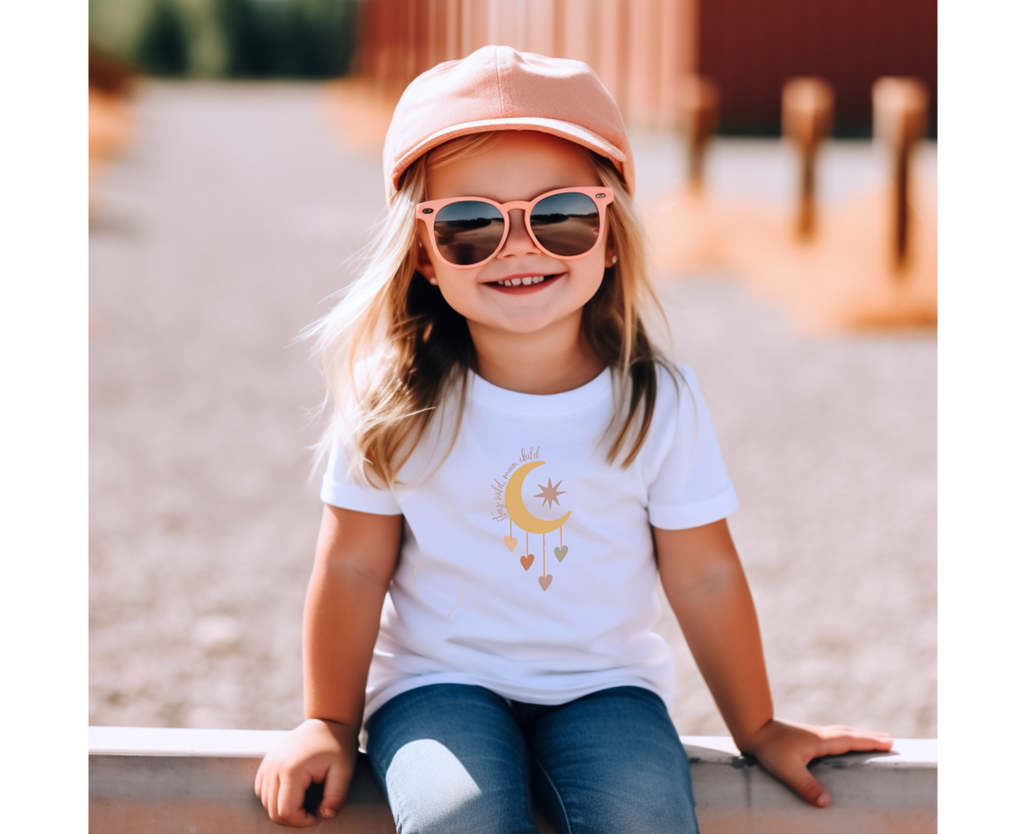 Stay Wild Moon Child Toddler Short Sleeve Tee