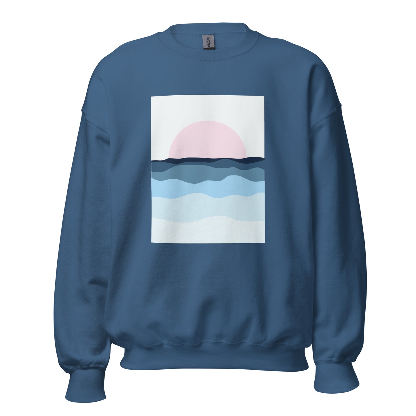 Boho Pastel Sunset Cozy Sweatshirt