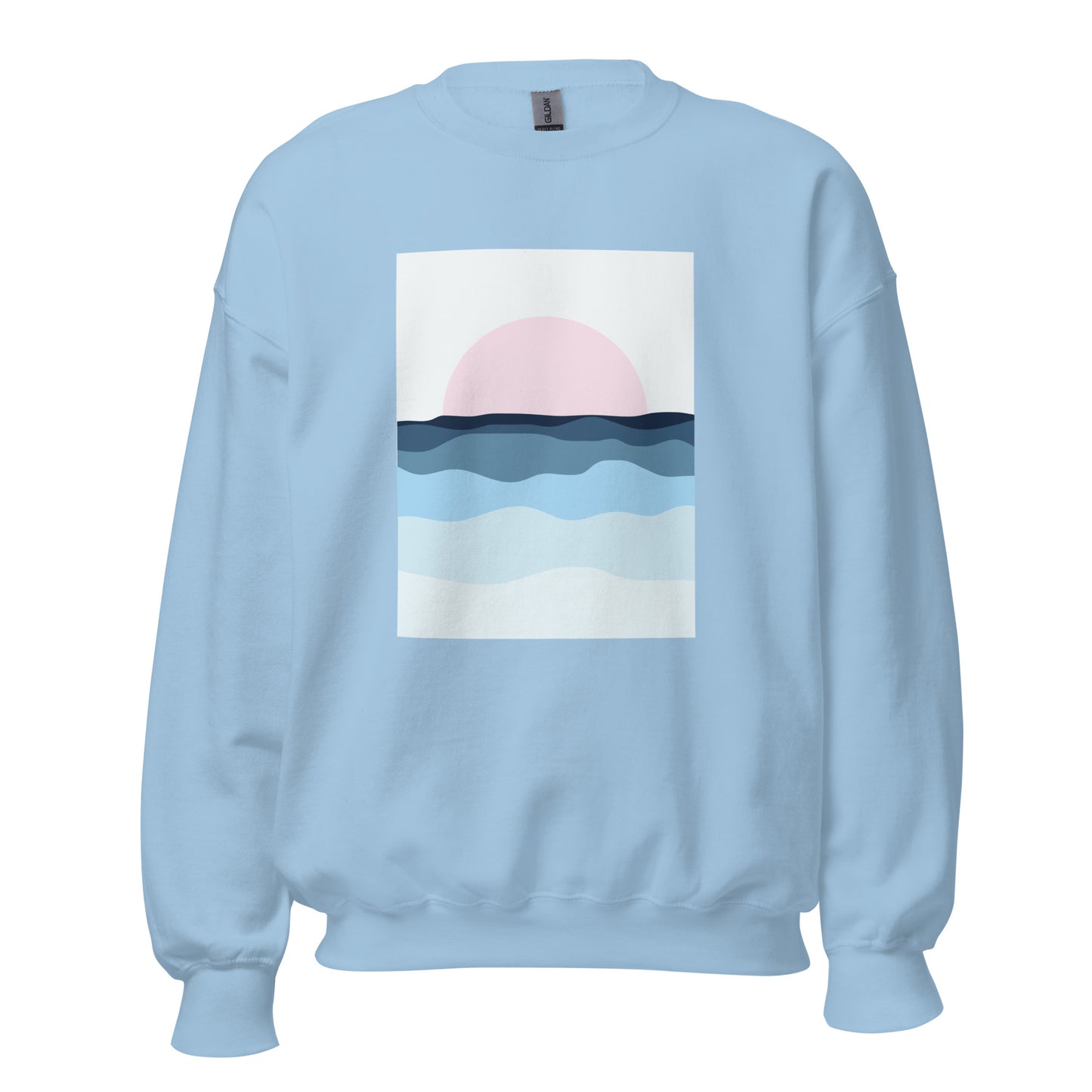 Boho Pastel Sunset Cozy Sweatshirt