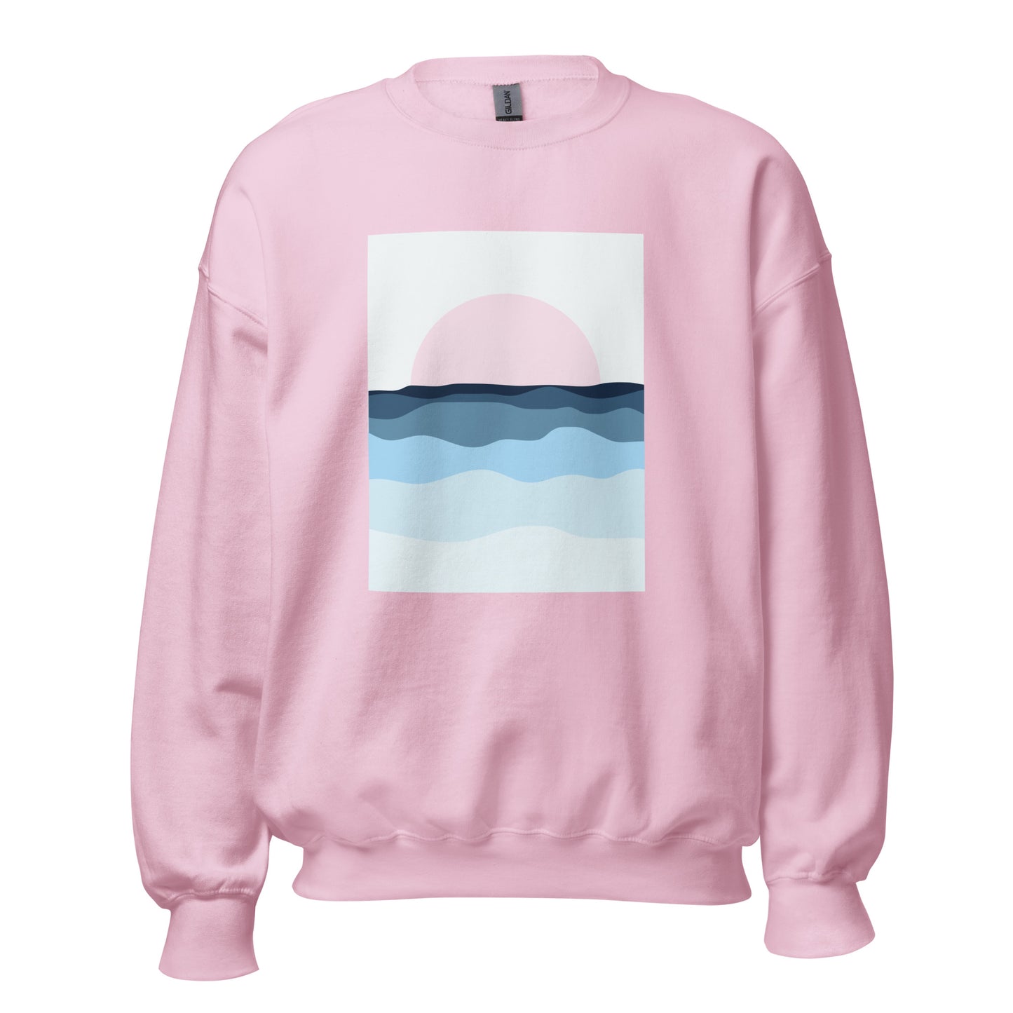 Boho Pastel Sunset Cozy Sweatshirt