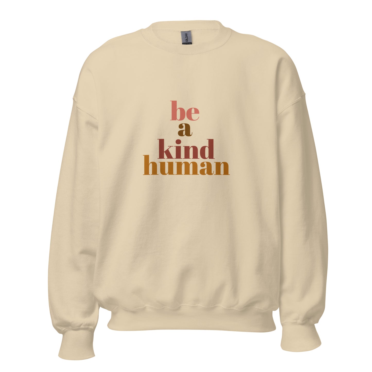 Be a Kind Human Cozy Sweatshirt