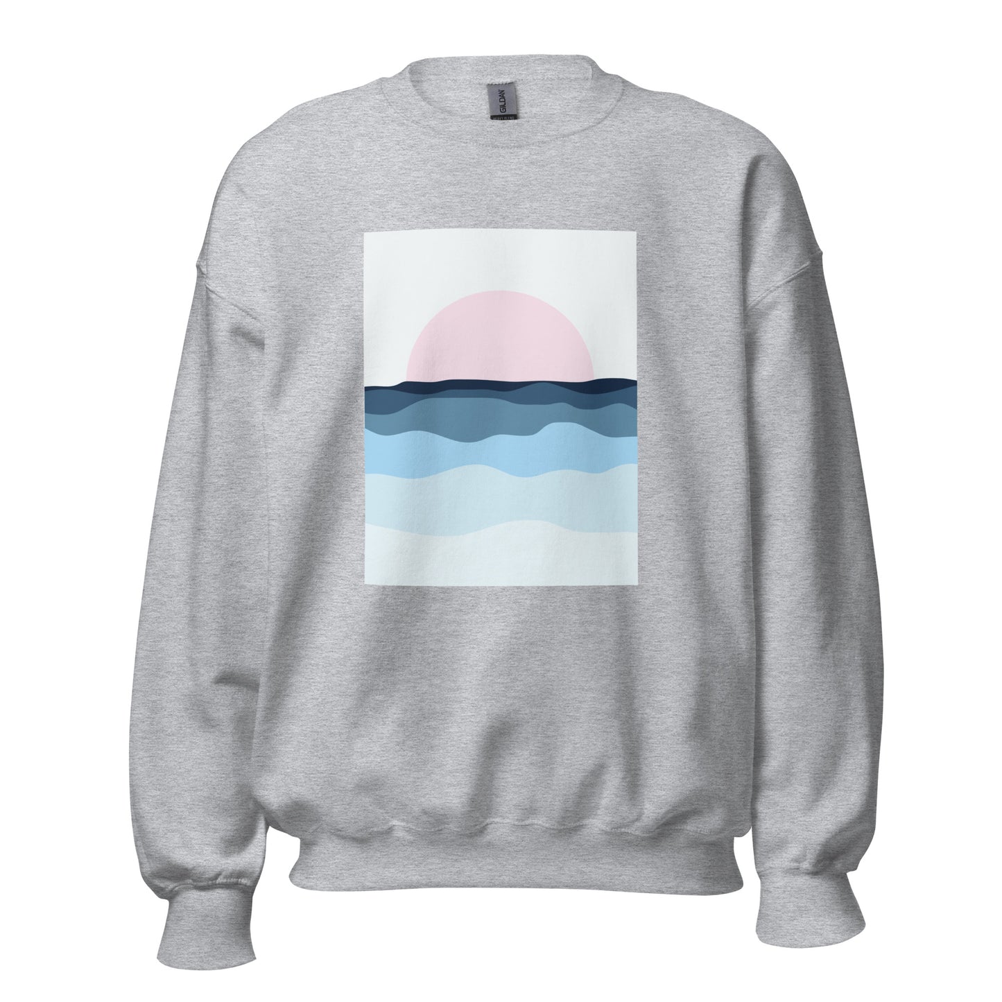 Boho Pastel Sunset Cozy Sweatshirt