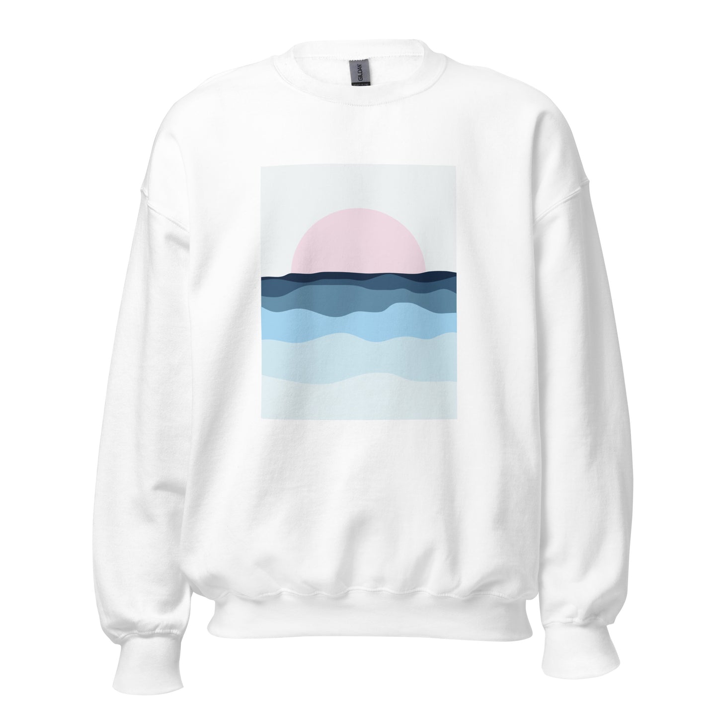 Boho Pastel Sunset Cozy Sweatshirt