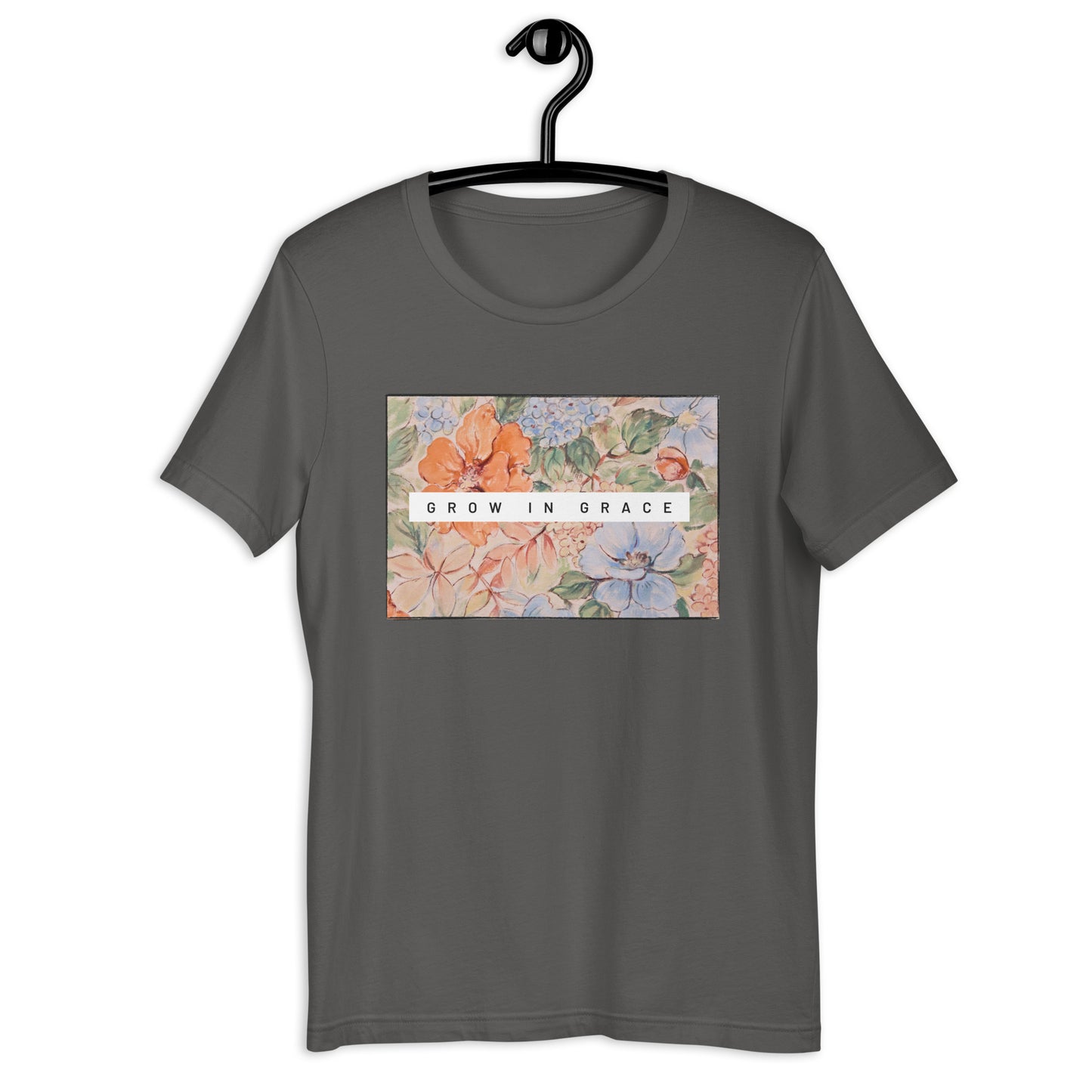 Grow in Grace Floral T-shirt