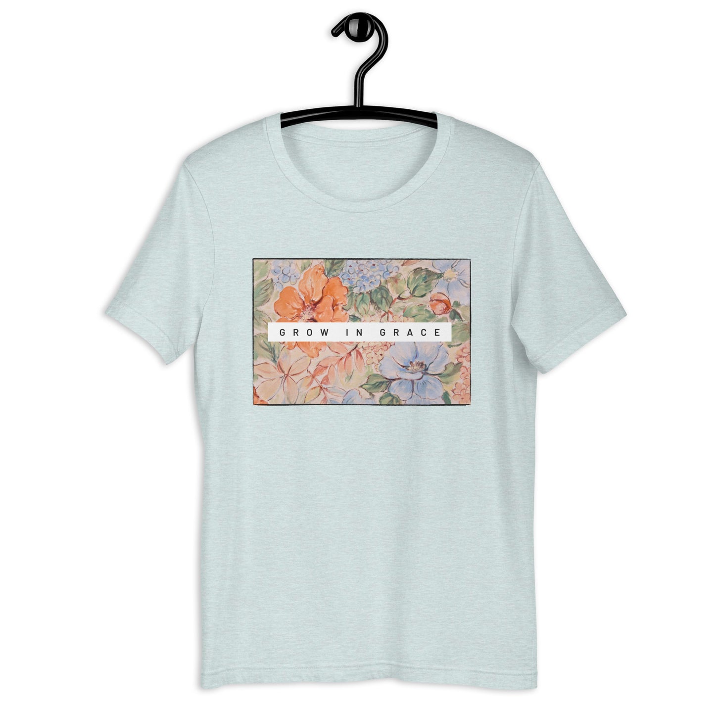 Grow in Grace Floral T-shirt