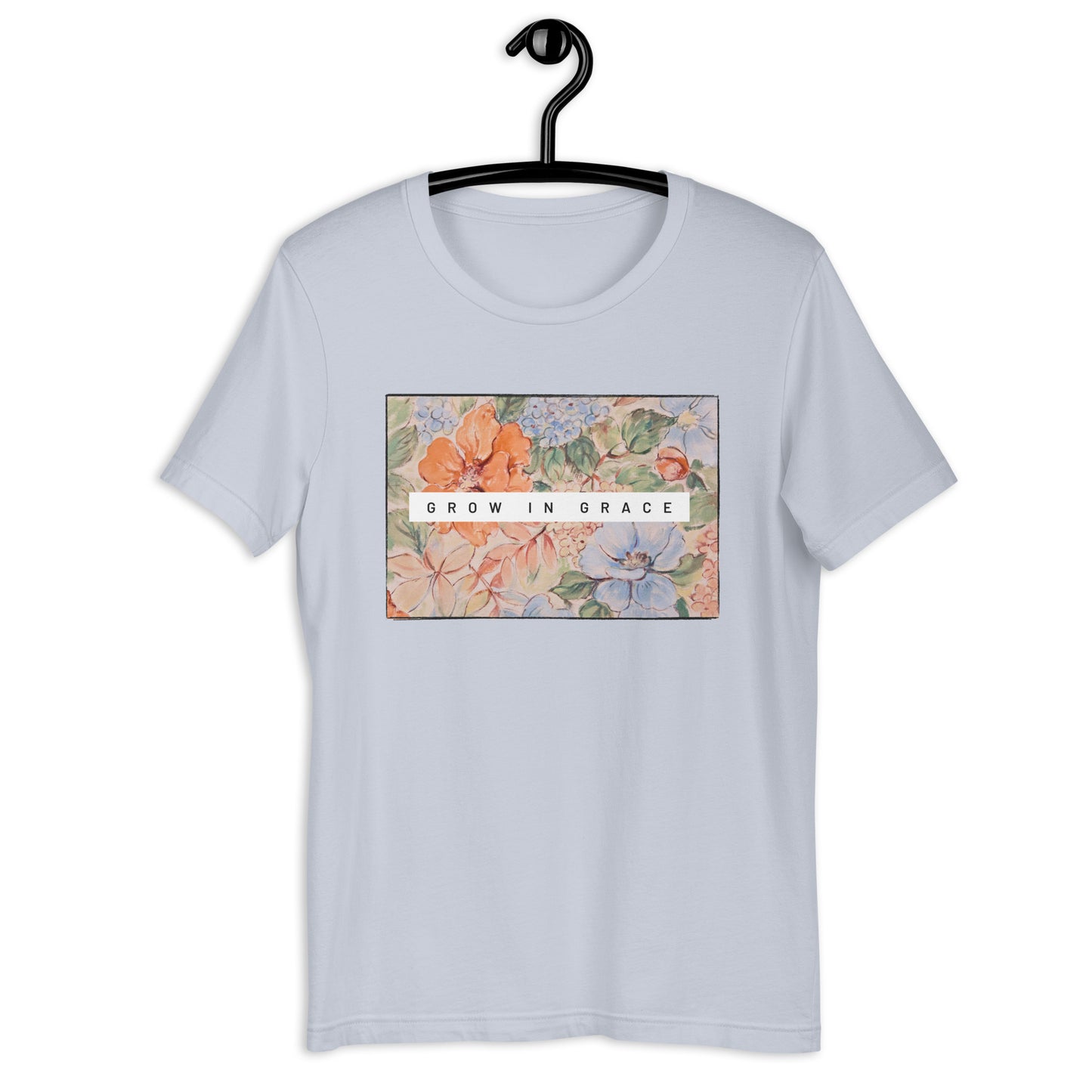 Grow in Grace Floral T-shirt